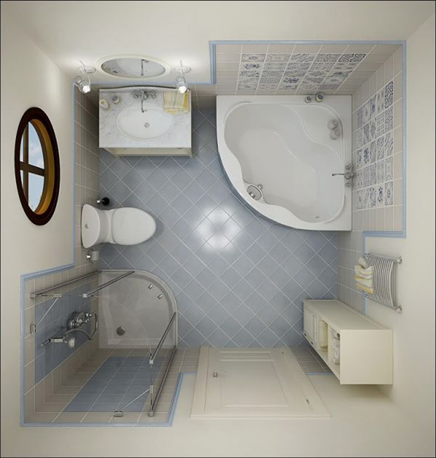 Corner tubs for small bathrooms 1