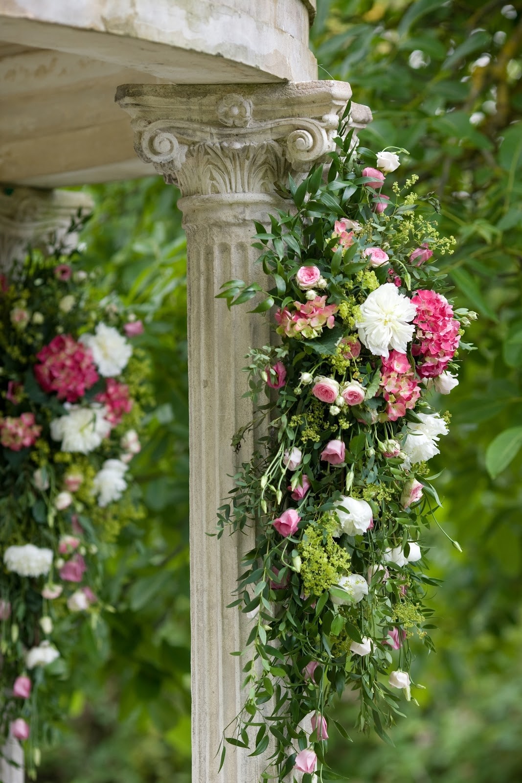 Garden columns pedestals 6
