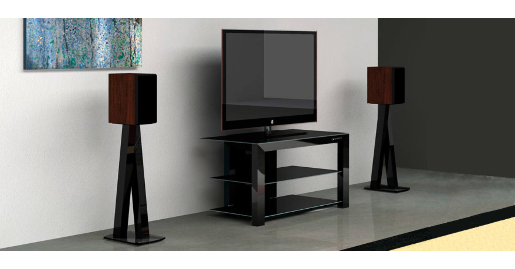 Modern speaker stands 5
