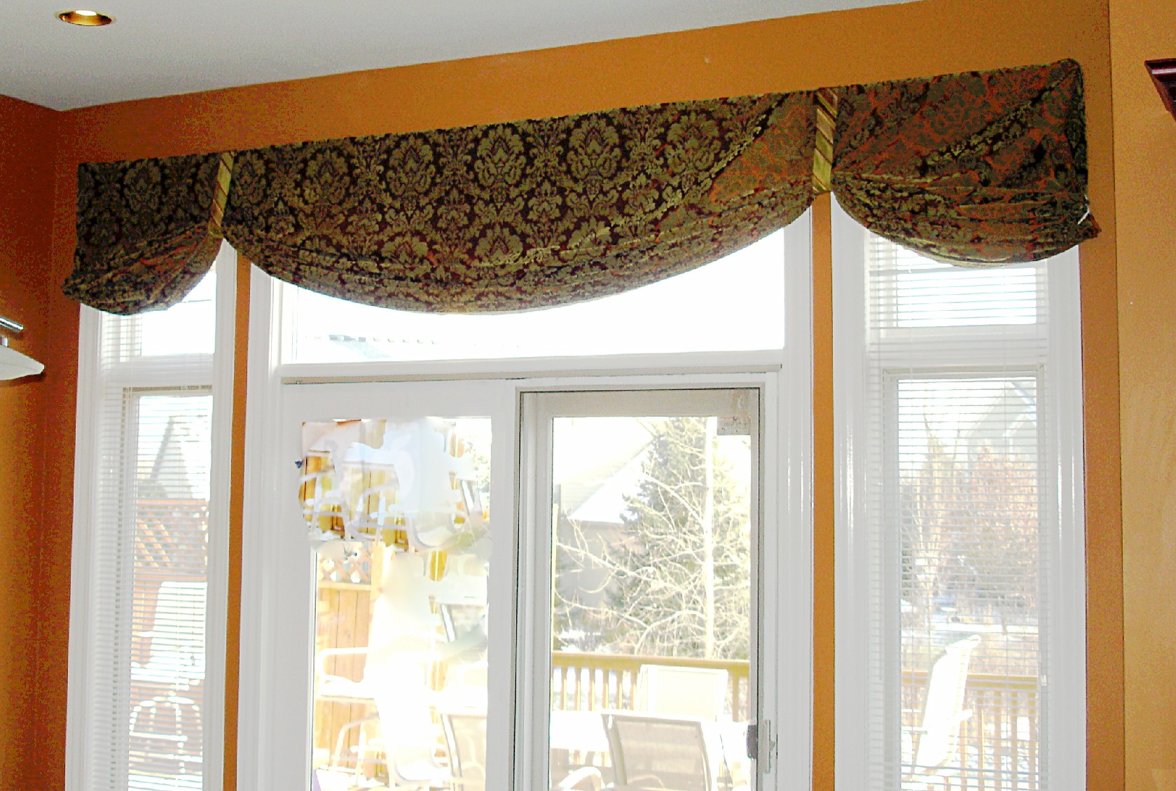 Scarf valance ideas