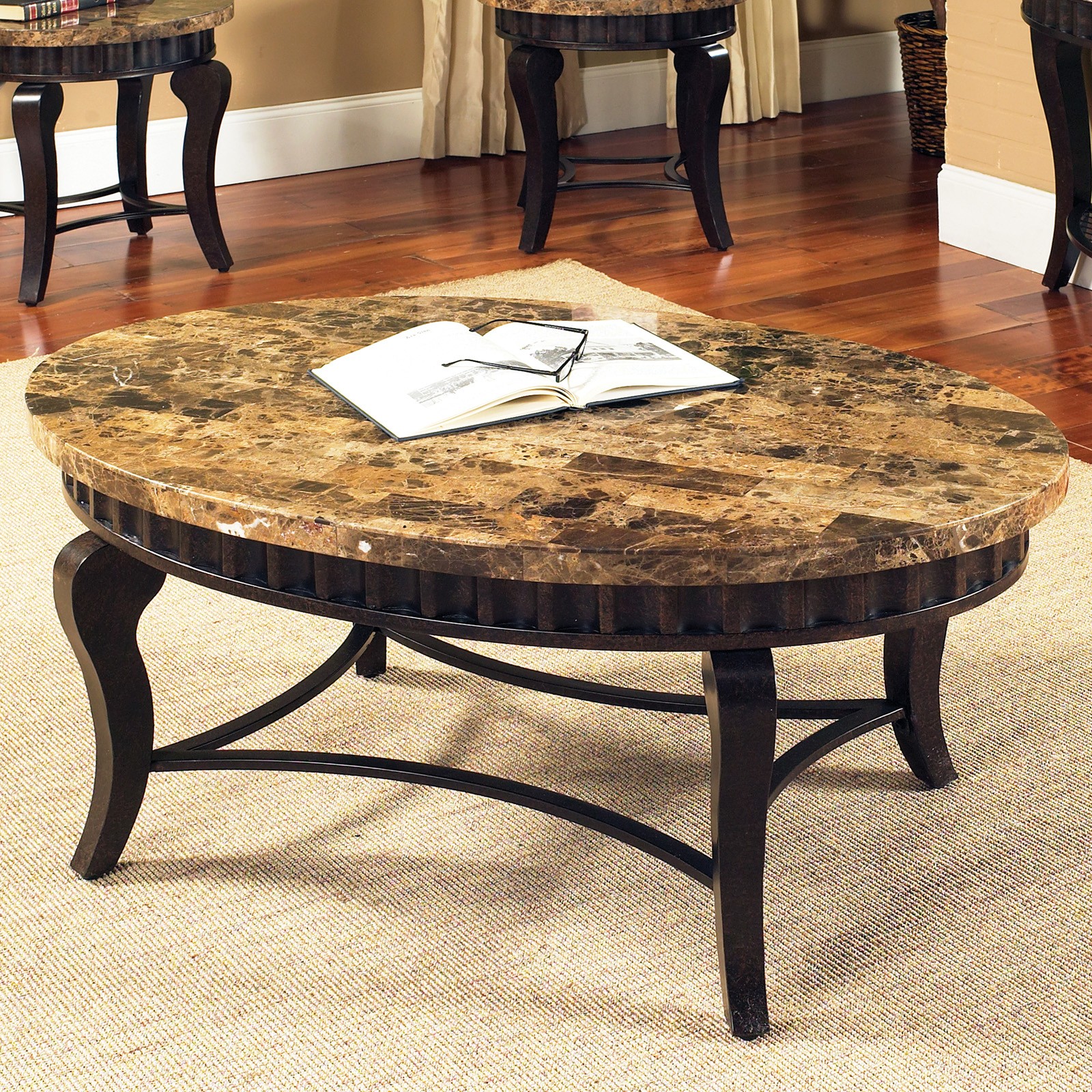 Stone coffee tables