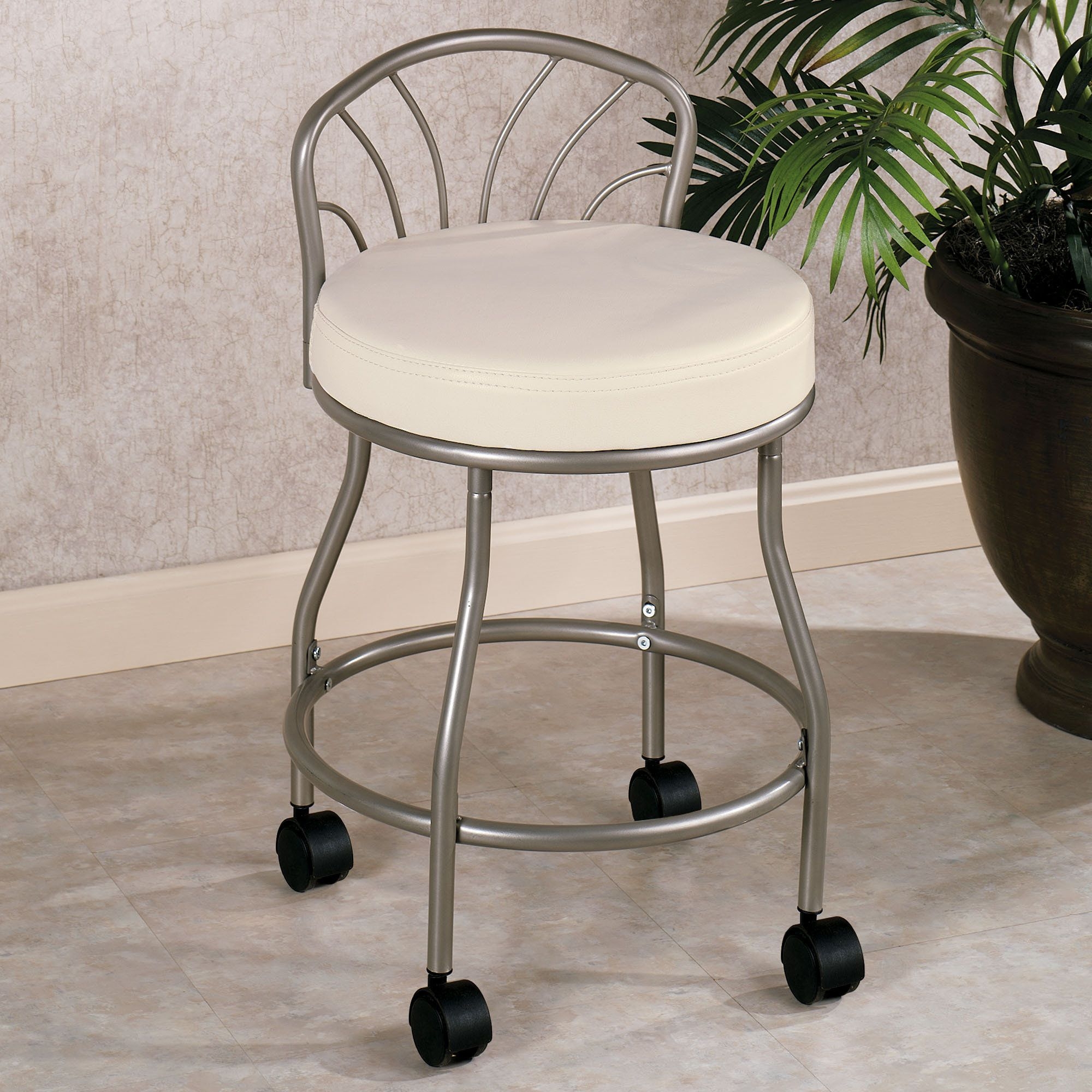Stools on wheels