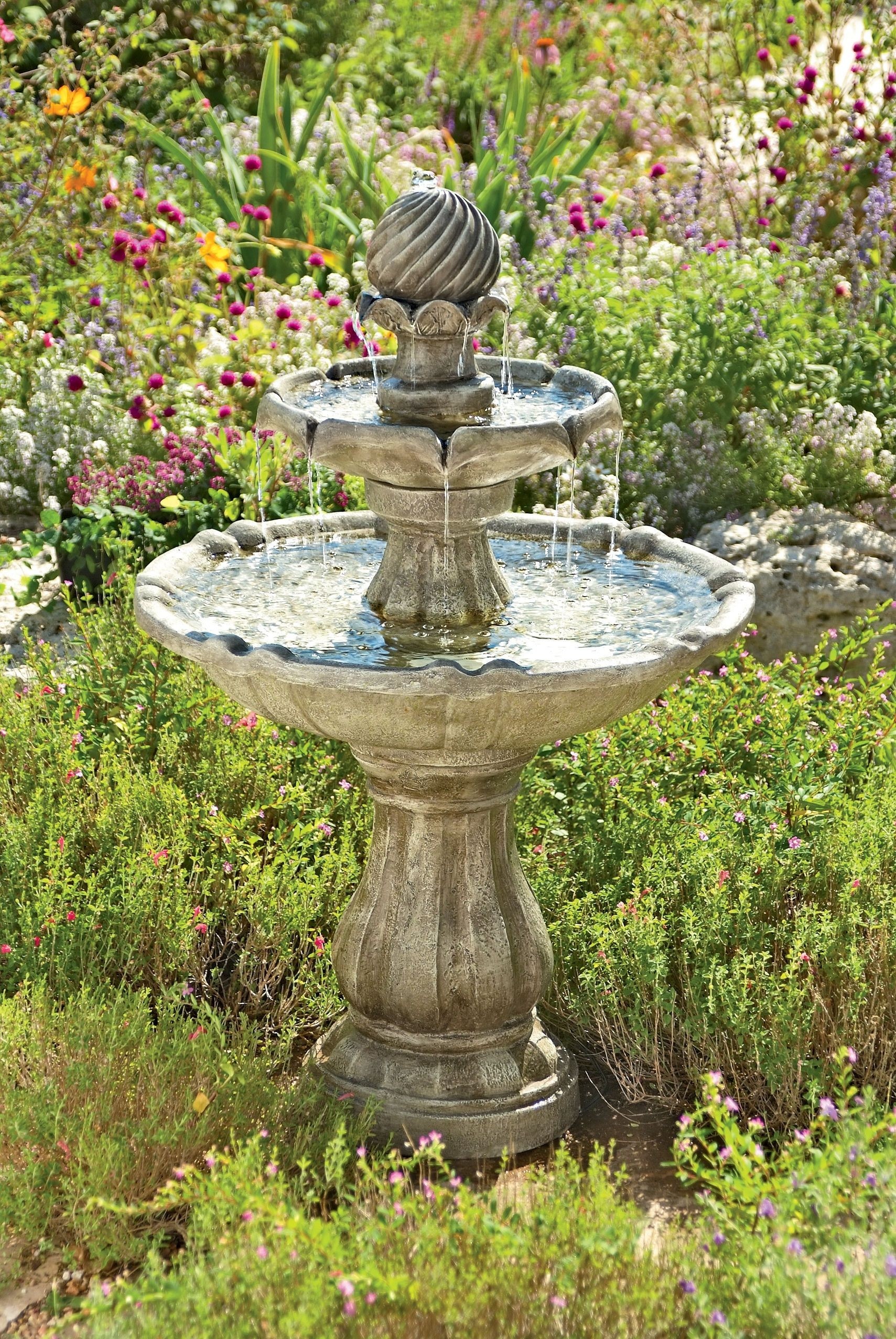 Fiberglass fountain