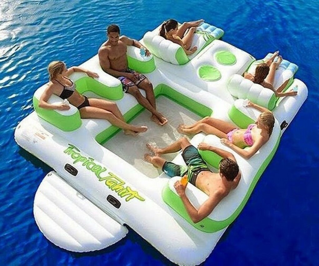 Giant lake inflatables 1