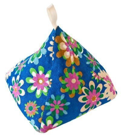 Keep it simple with this sand filled pyramid doorstop from