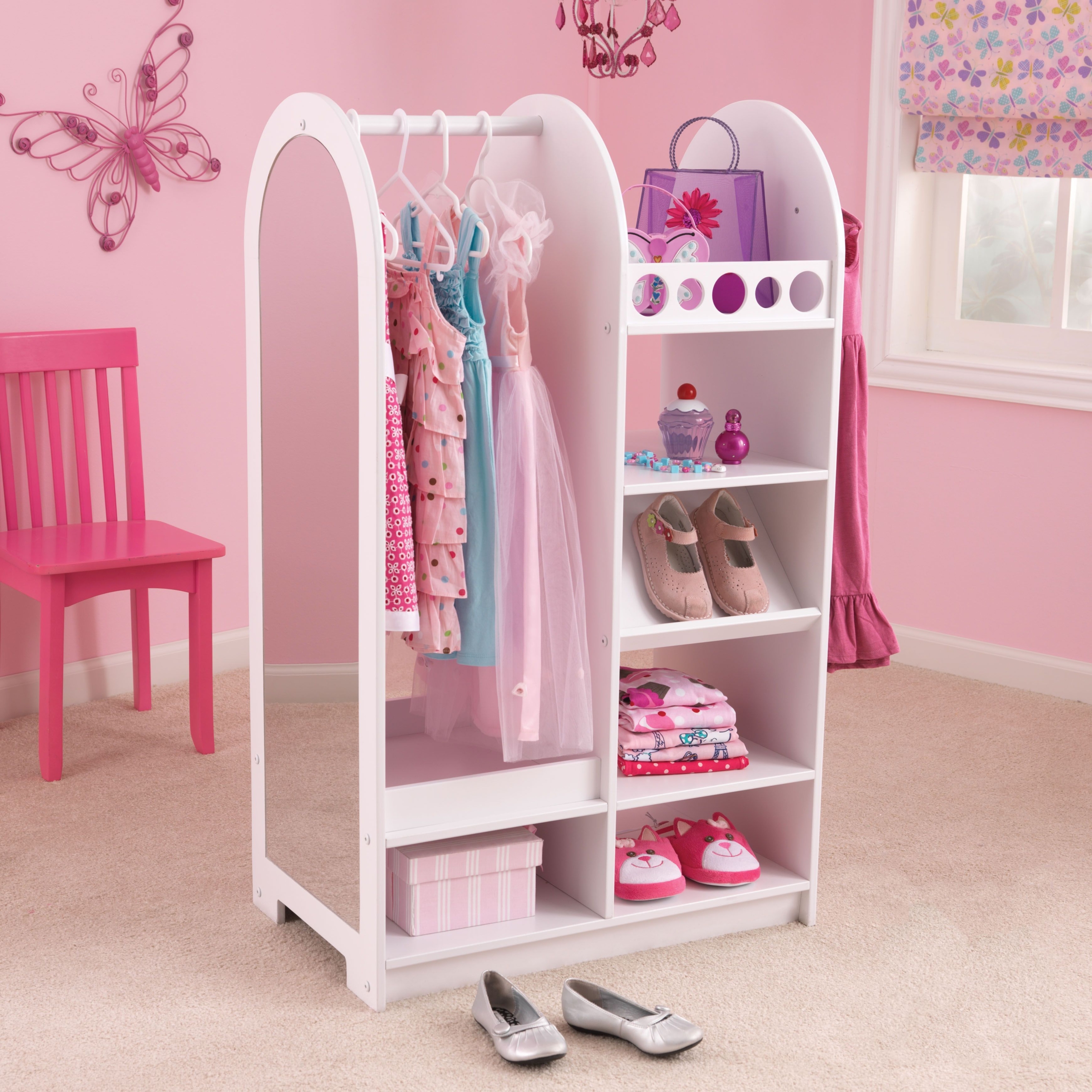 Kidkraft lets play dress up unit