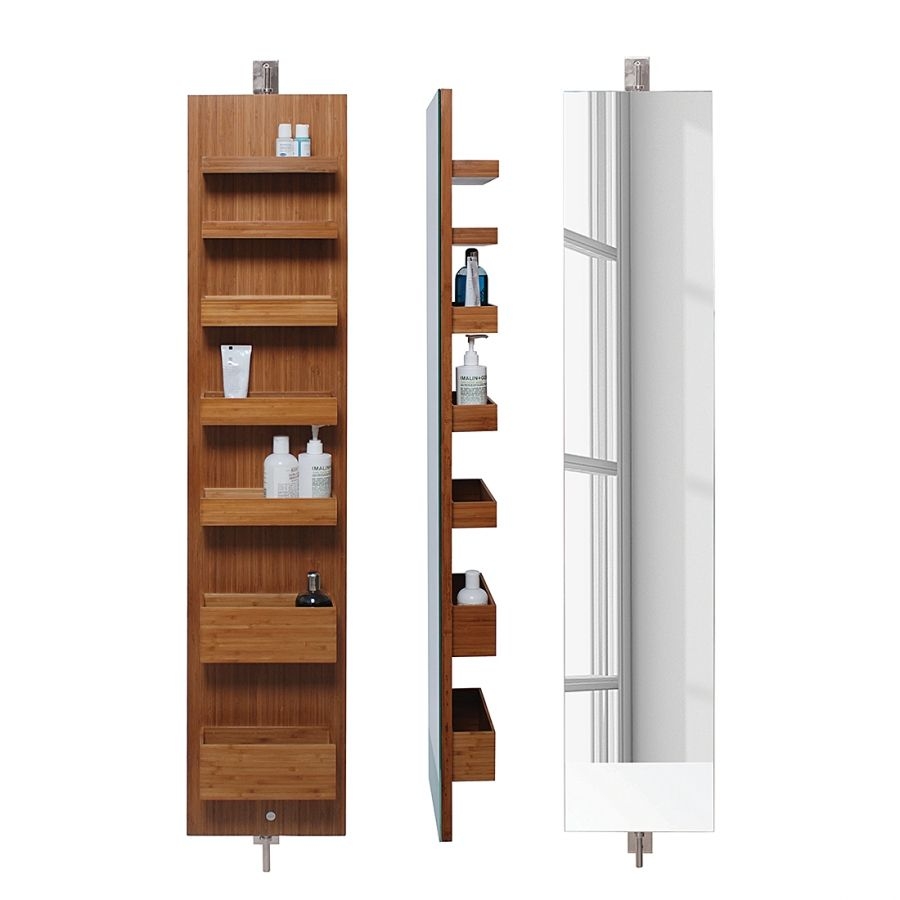 Rotating bathroom cabinet 4