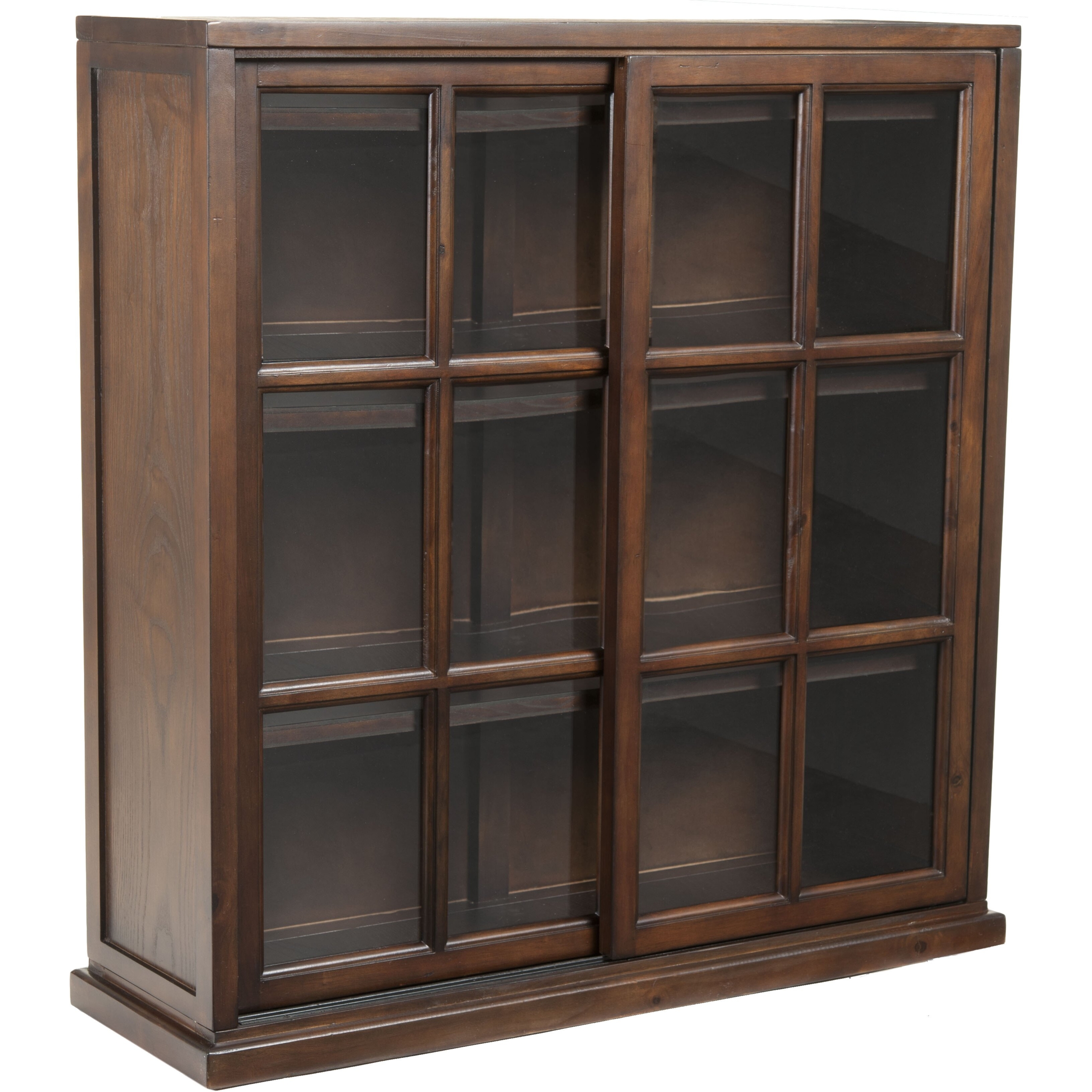 Sliding glass bookcase 14