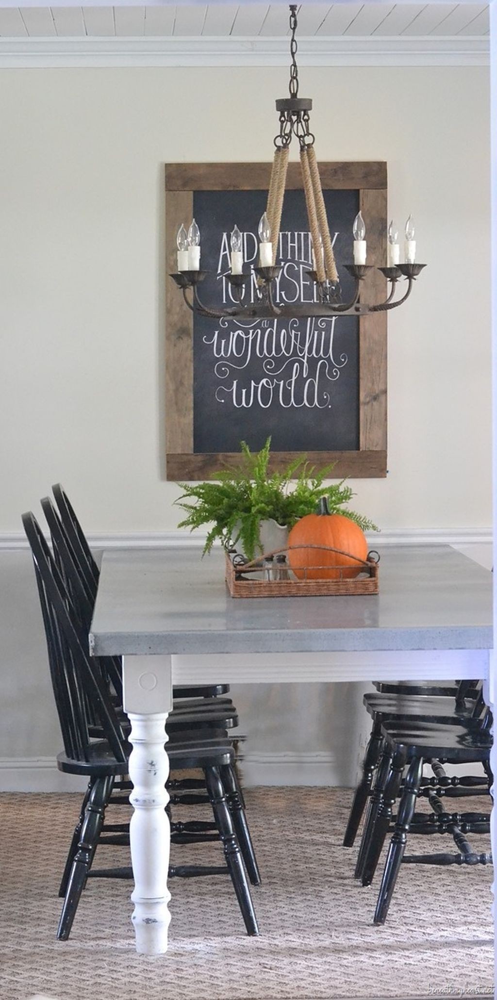 Steel top kitchen table 2