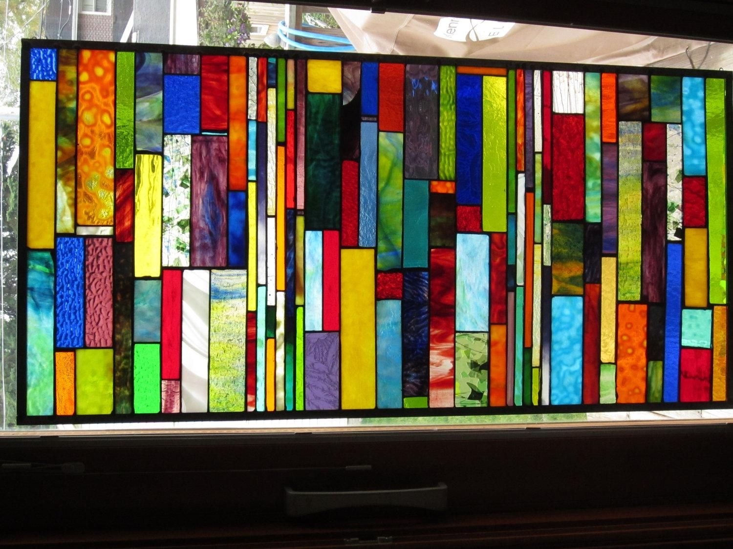 Glass window panel