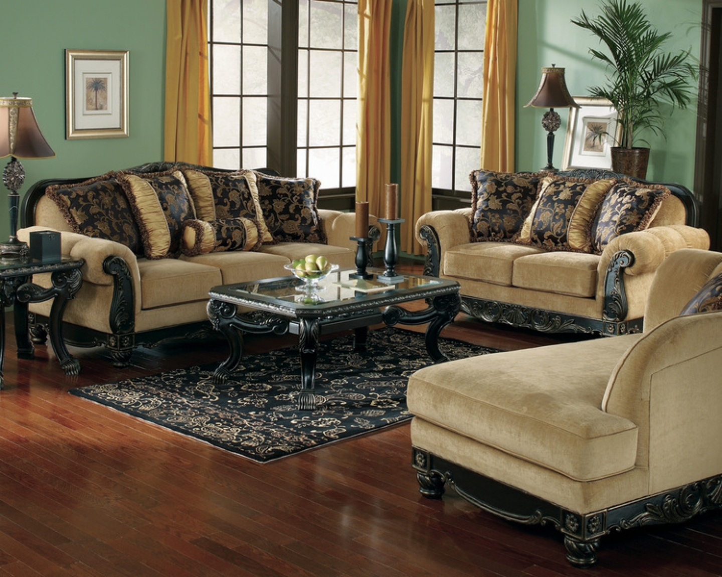 Old living room furniture
