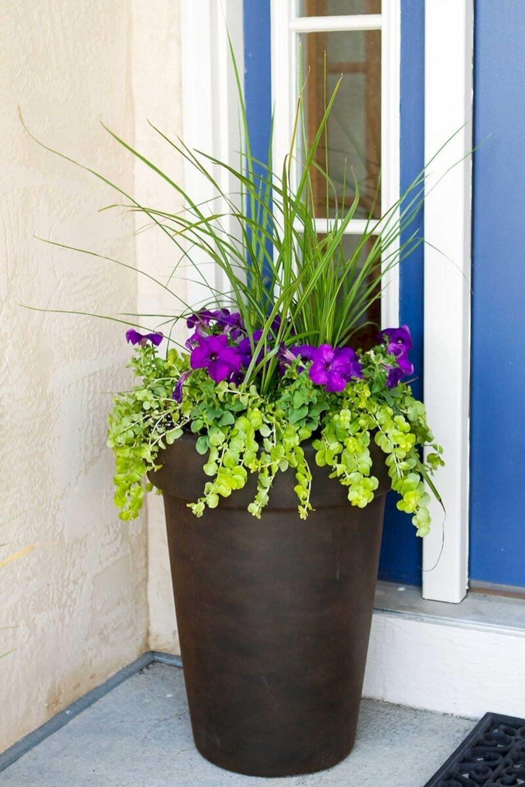 Tall flower pots