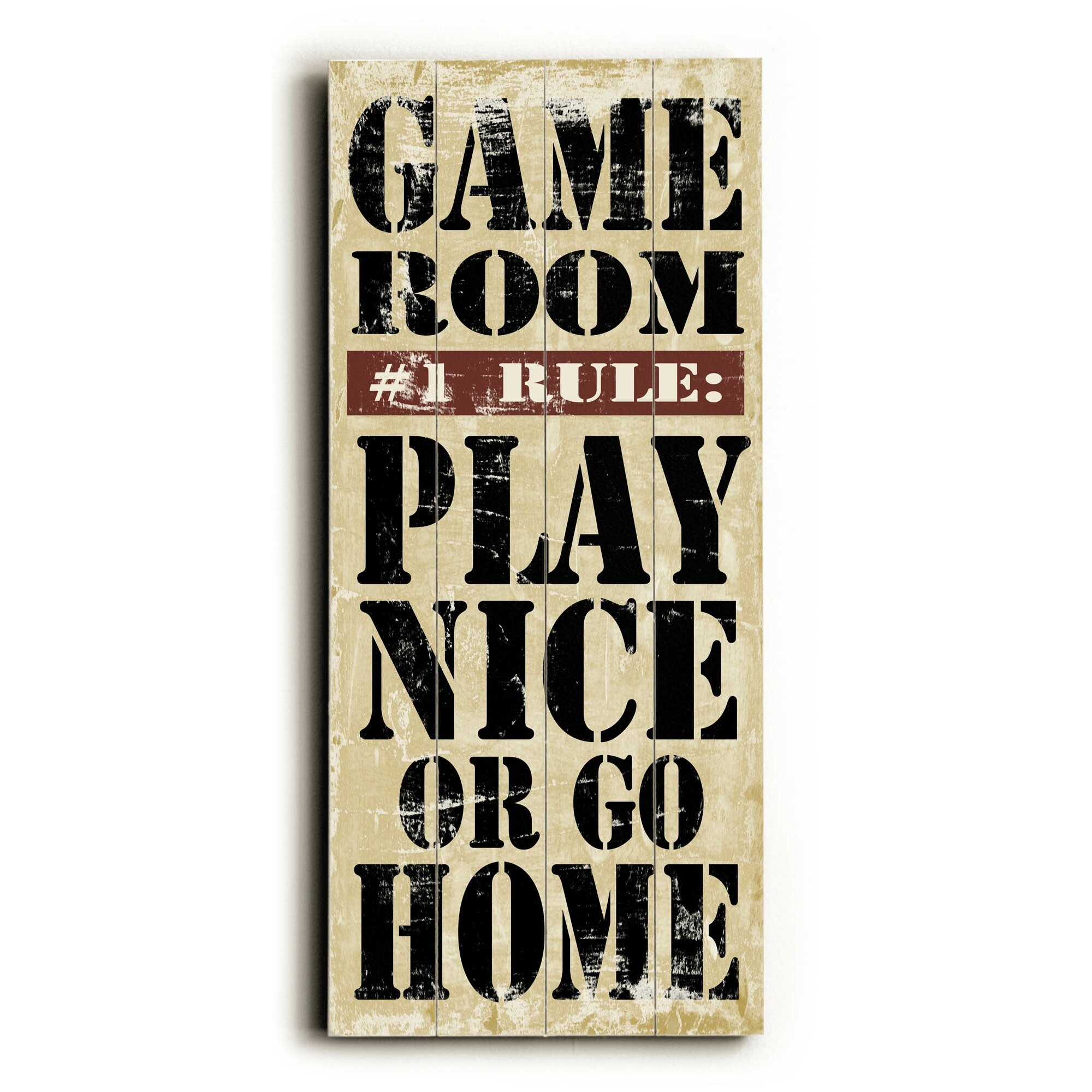 Wall decor for game room