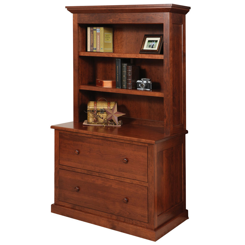 Walnut filing cabinet 2 drawer