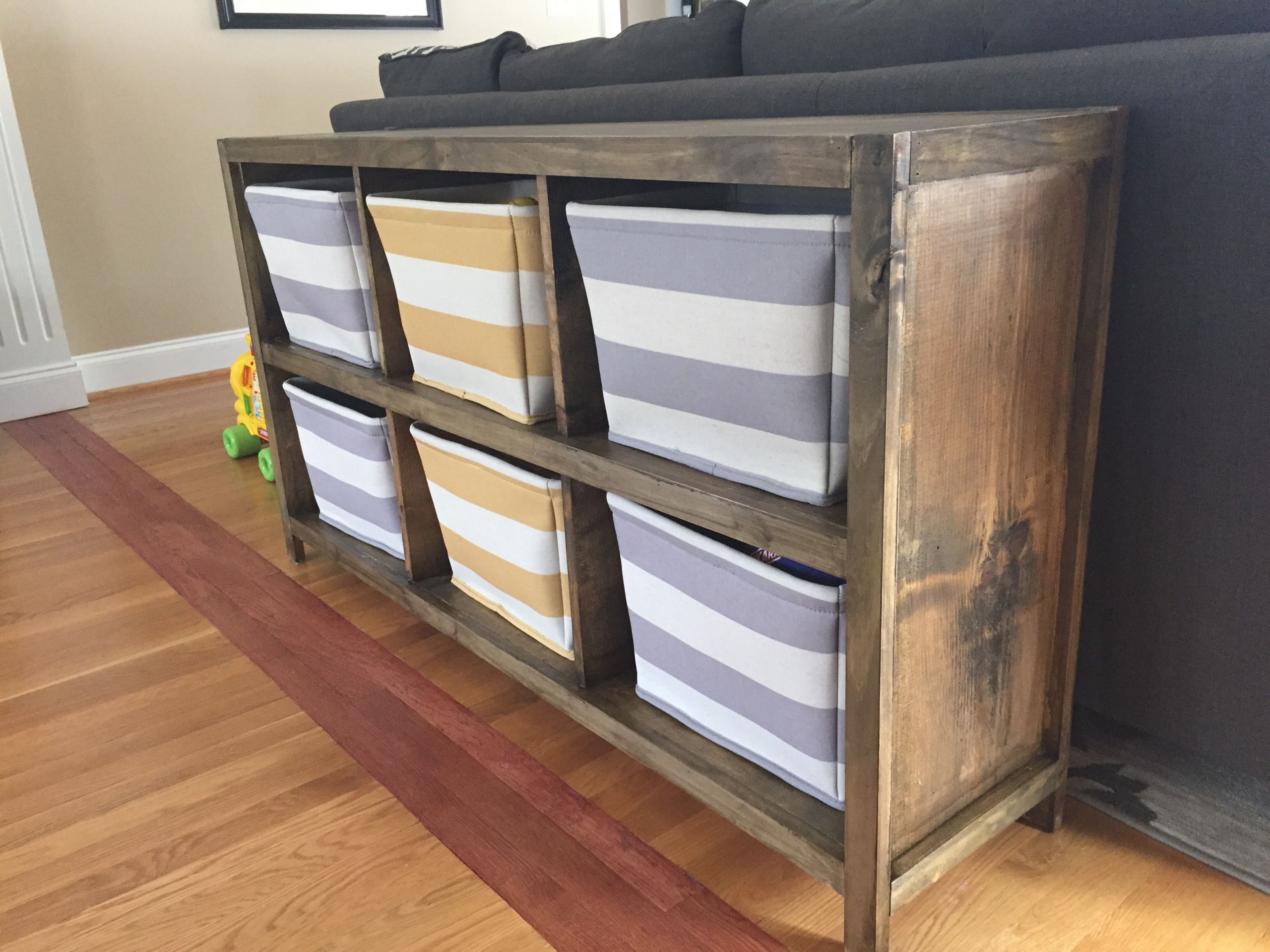 Wood cube storage 9