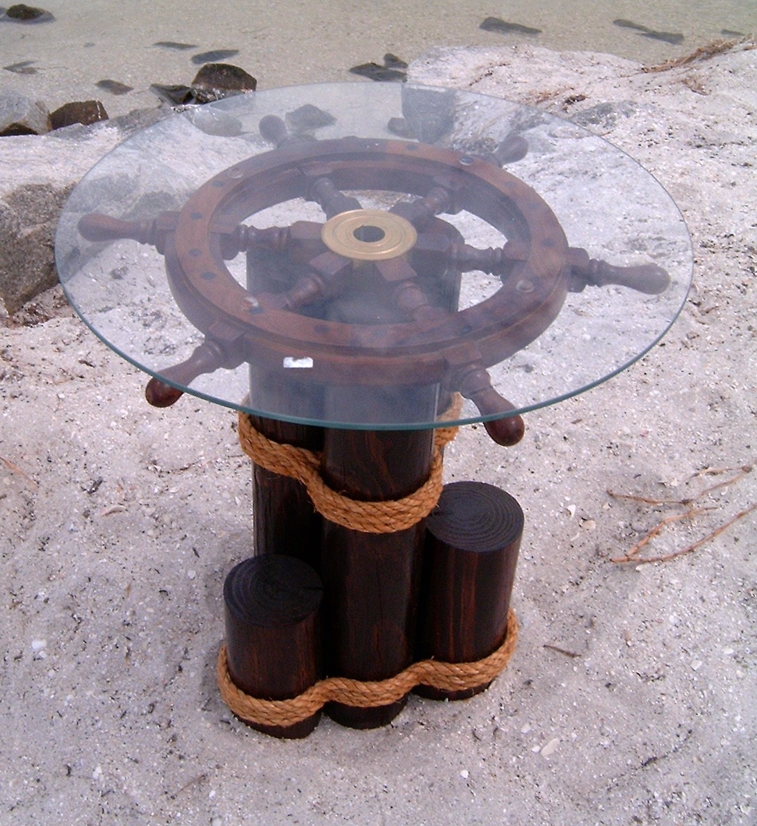 Coastal end tables