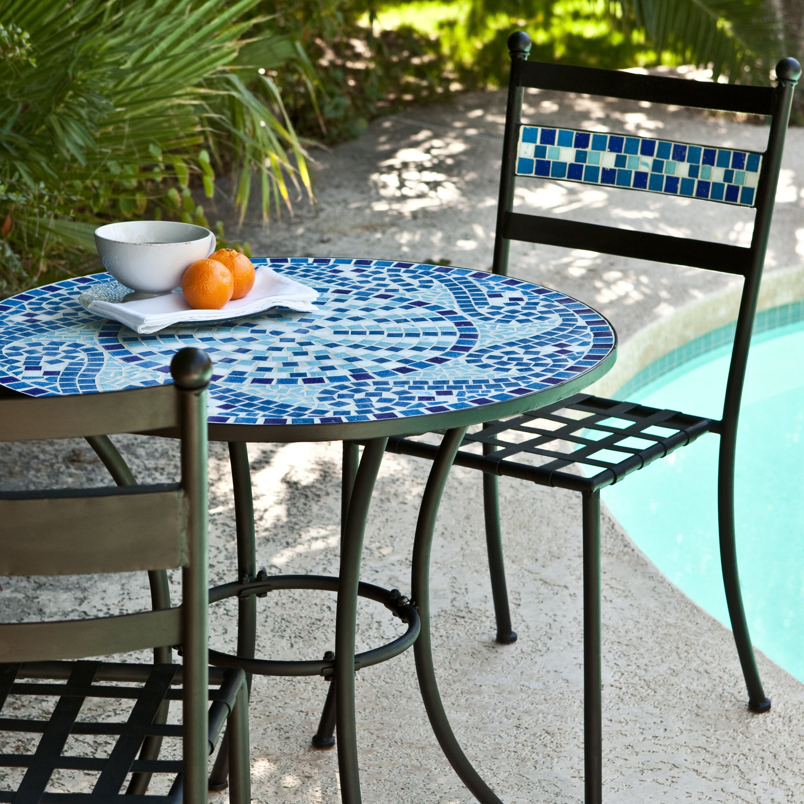 Mosaic bistro tables