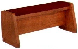 Prayer benches optional end carvings routings now available prayer