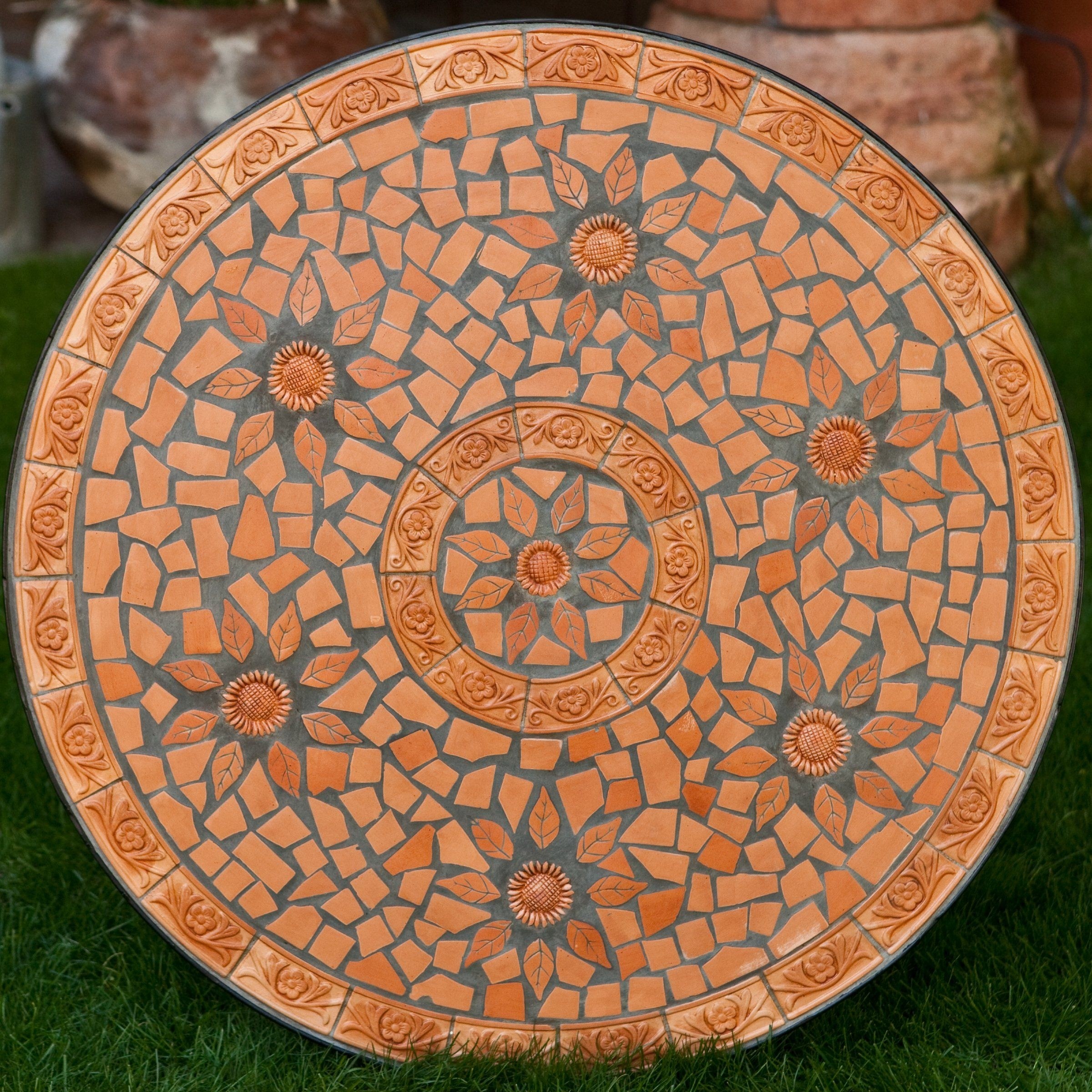 Tile bistro table