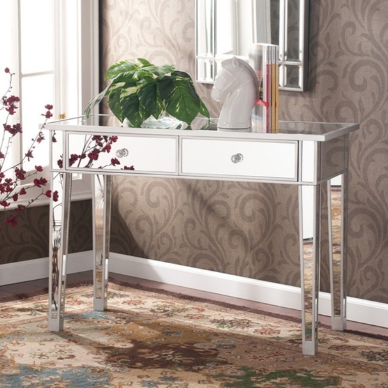 Vanity desk without mirror