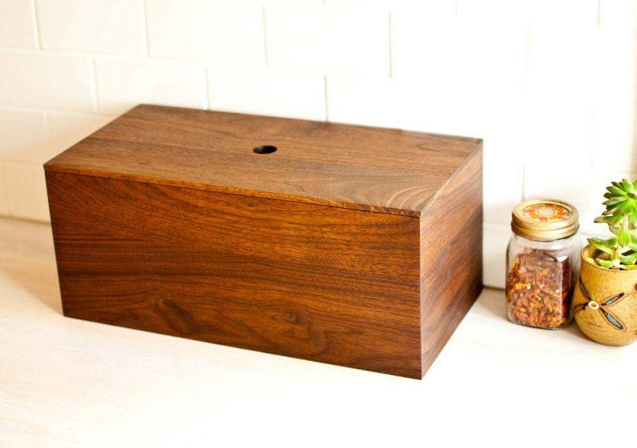 Vintage bread boxes
