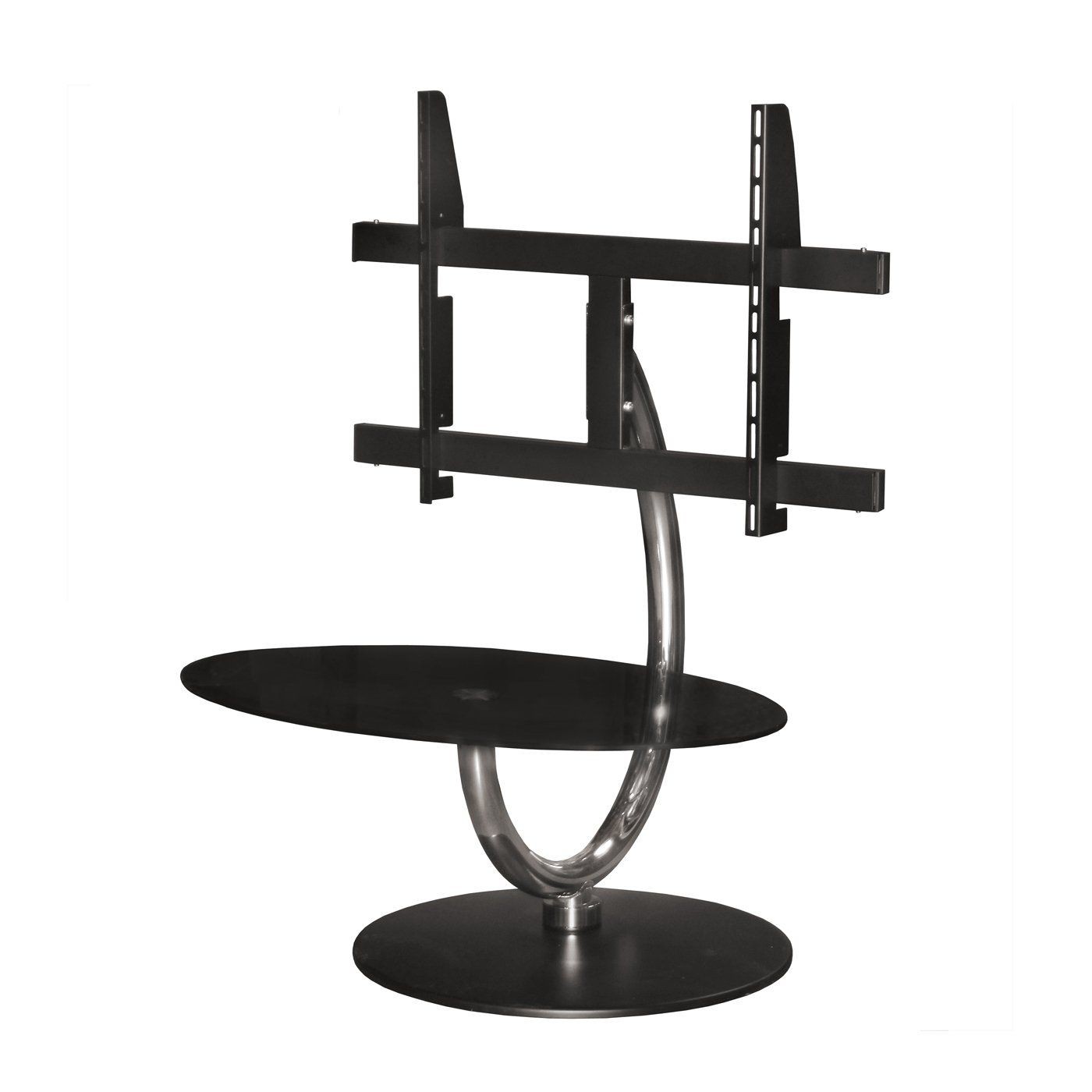 360 glass swivel tv stand with mount