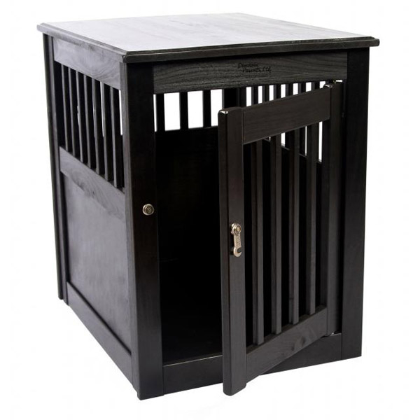 Coffee table dog crate