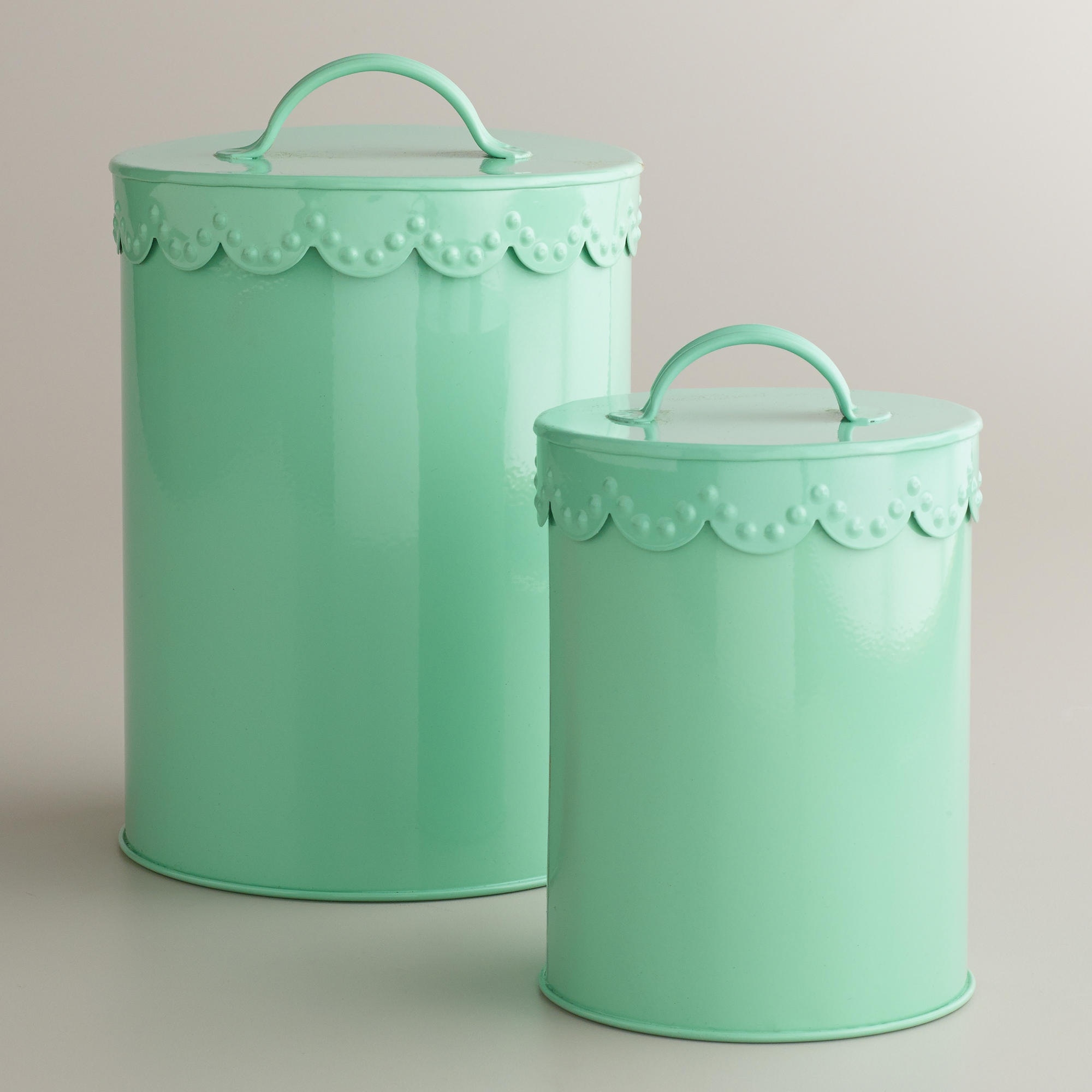 Decorative kitchen canisters