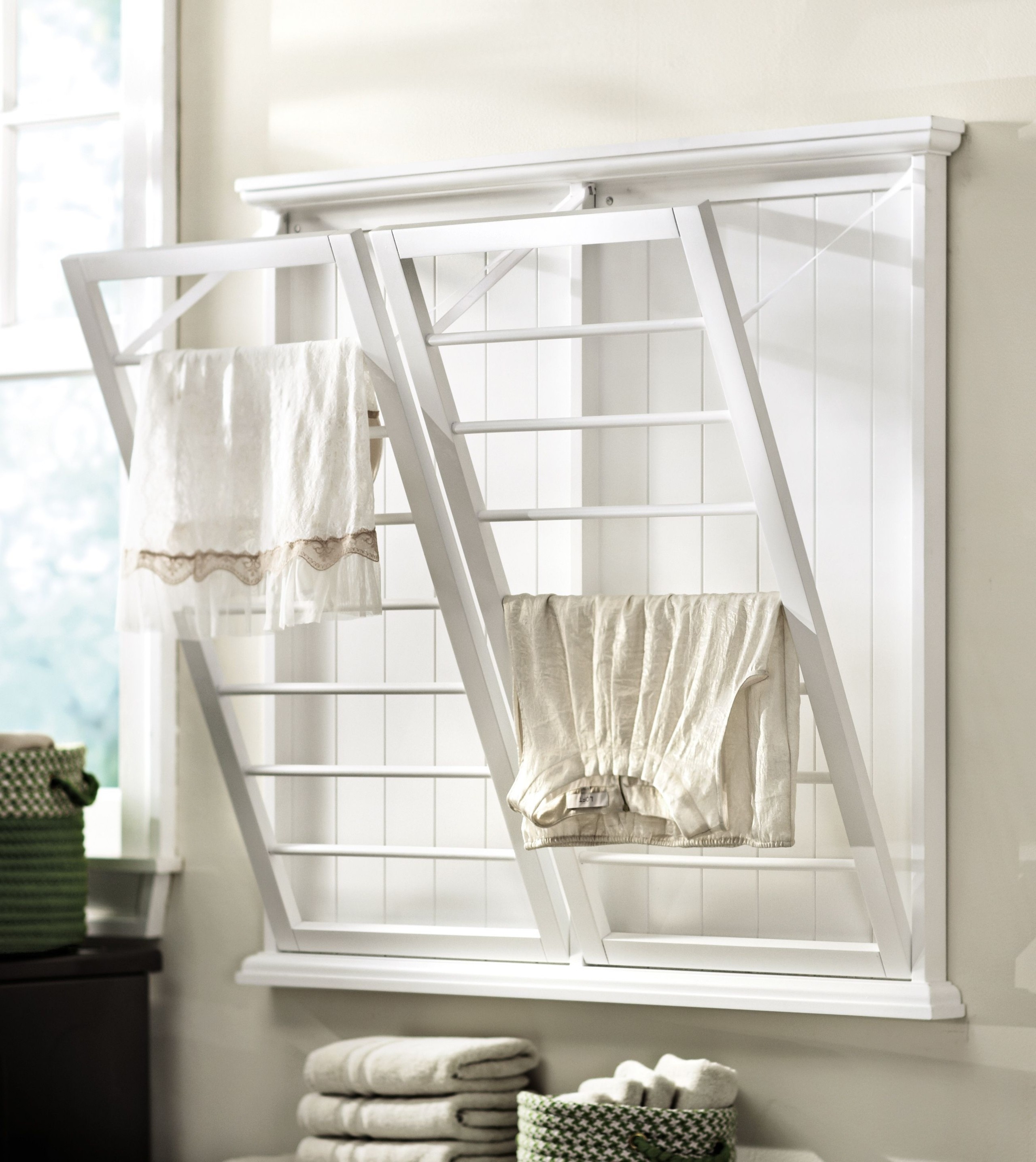 Drying rack ideas for laundry room
