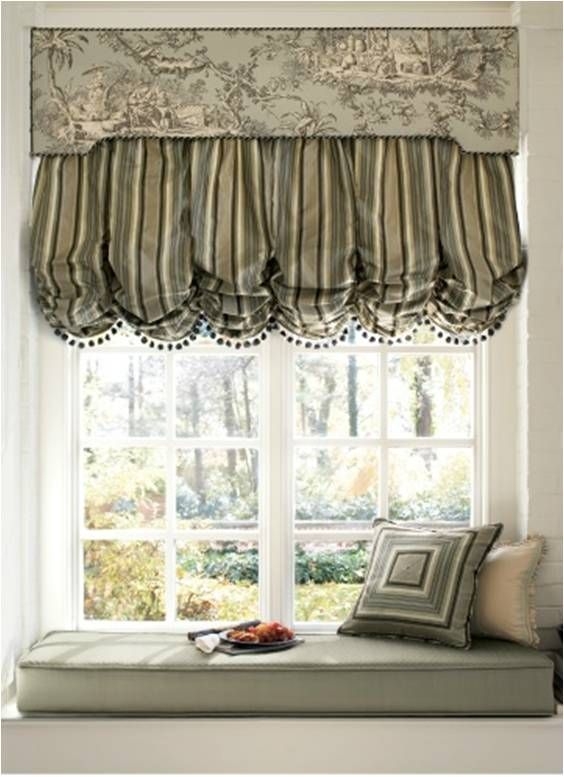 How to make balloon valance window treatments