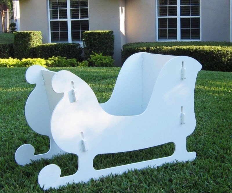 Life size santa sleigh for sale