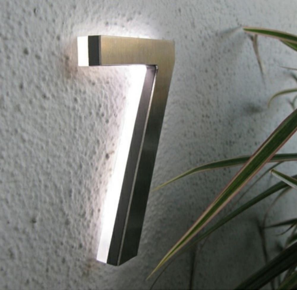 Light up house numbers 1