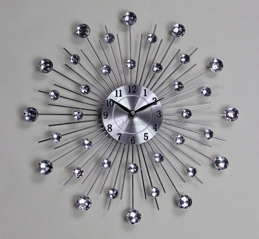 Silver wall clocks 3