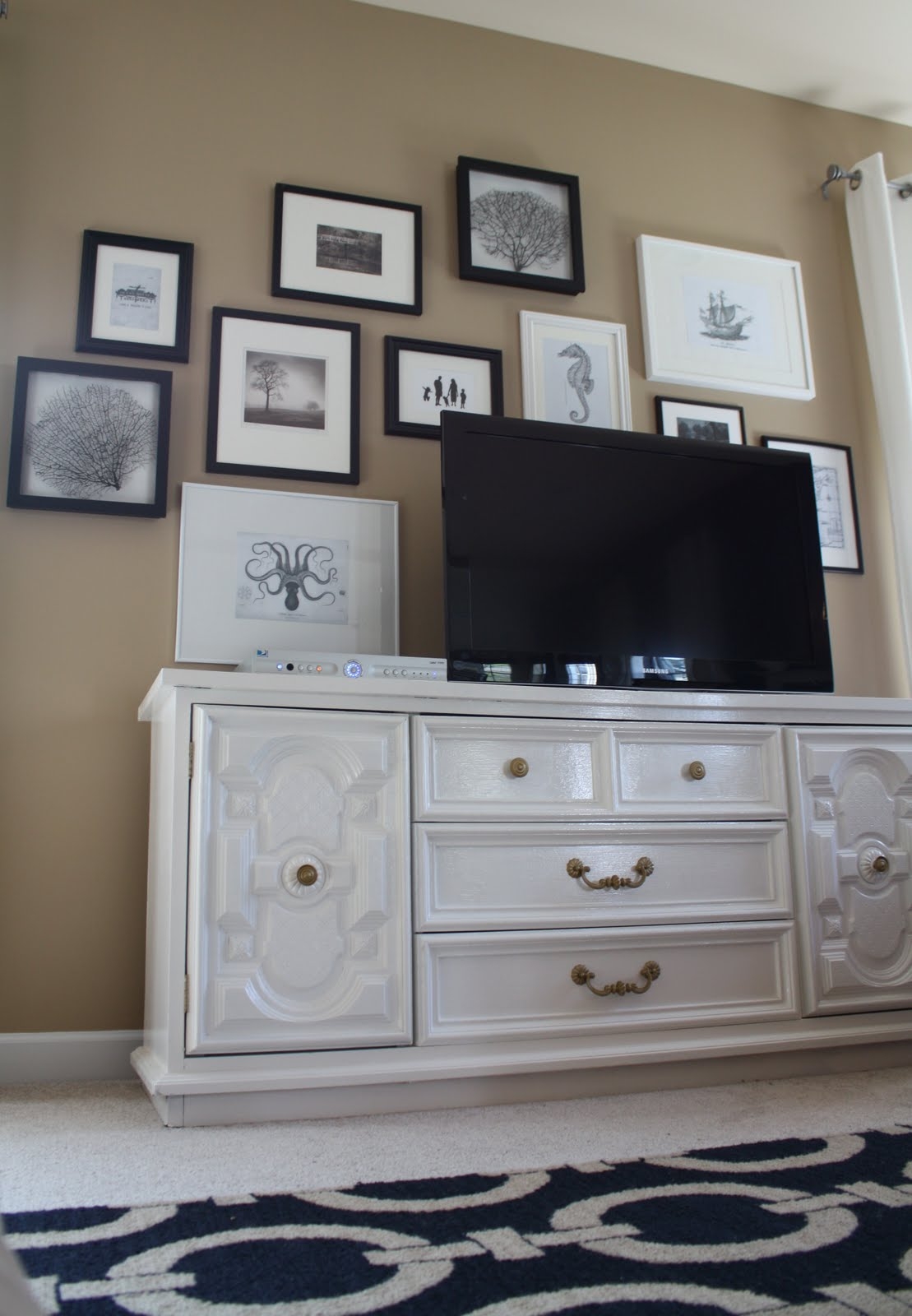 Tv stand dresser combo 16