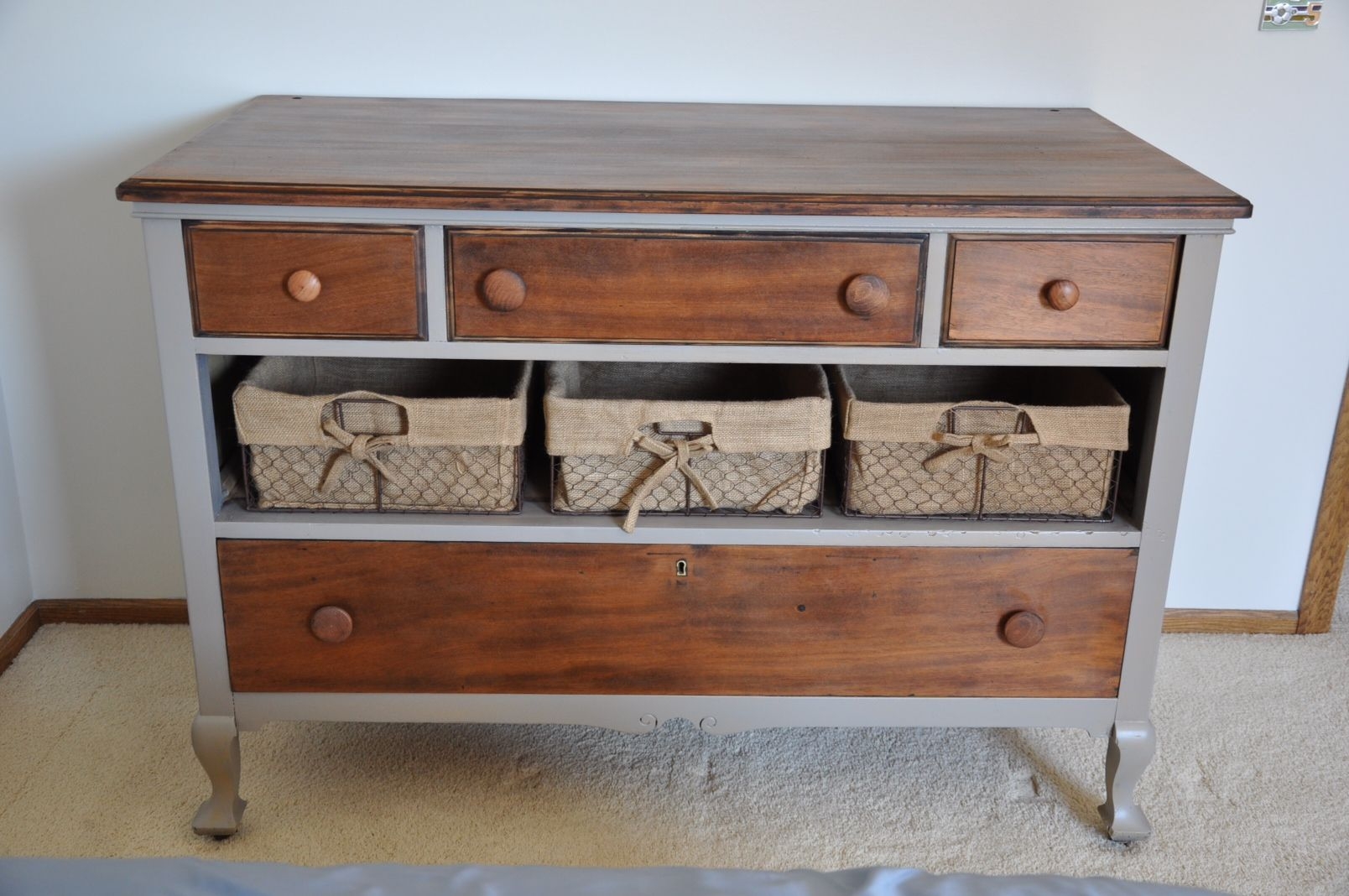 Tv stand with dresser