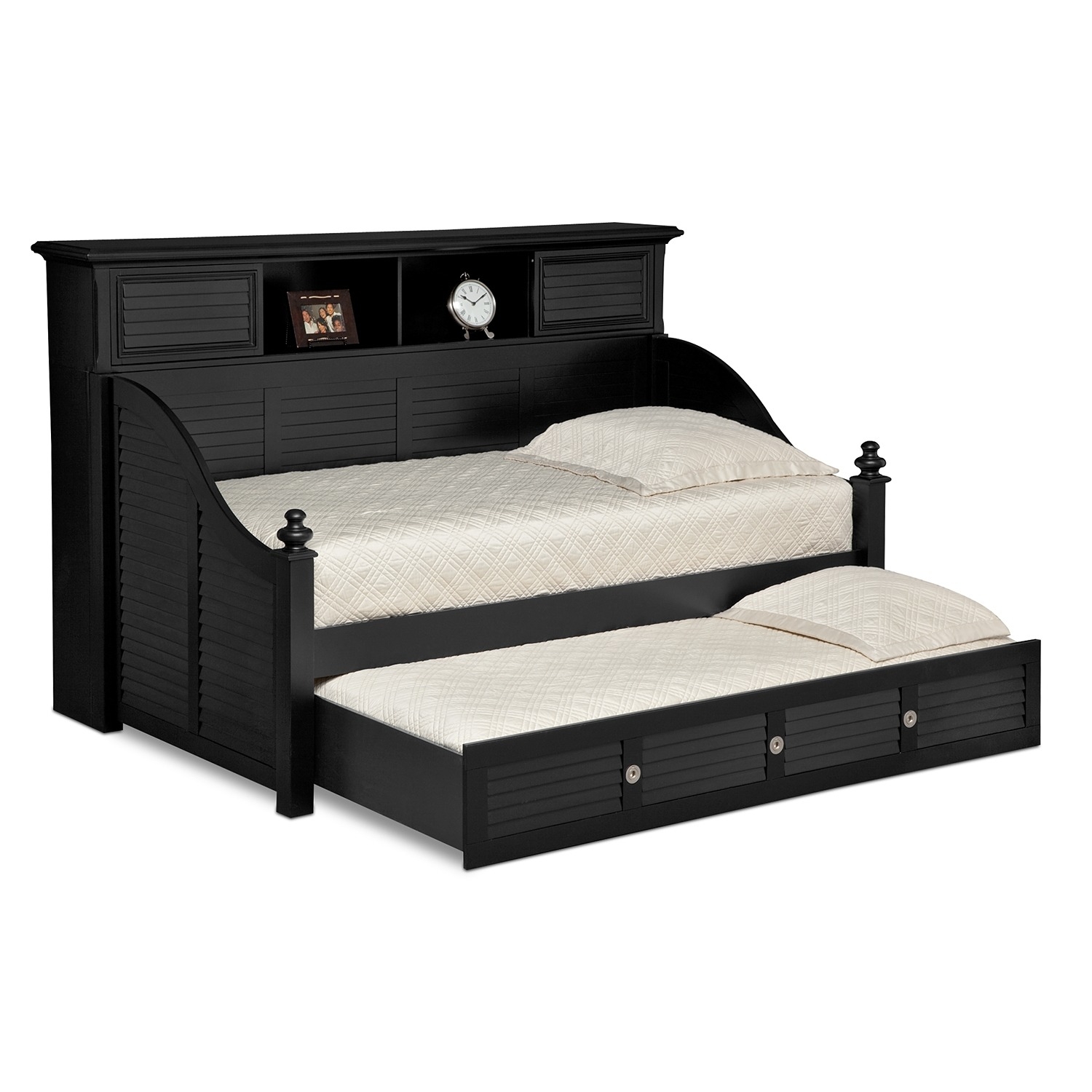 Twin bookcase daybed