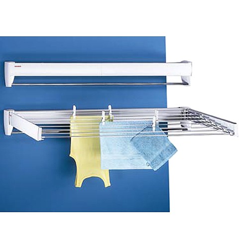 Wall accordion drying rack