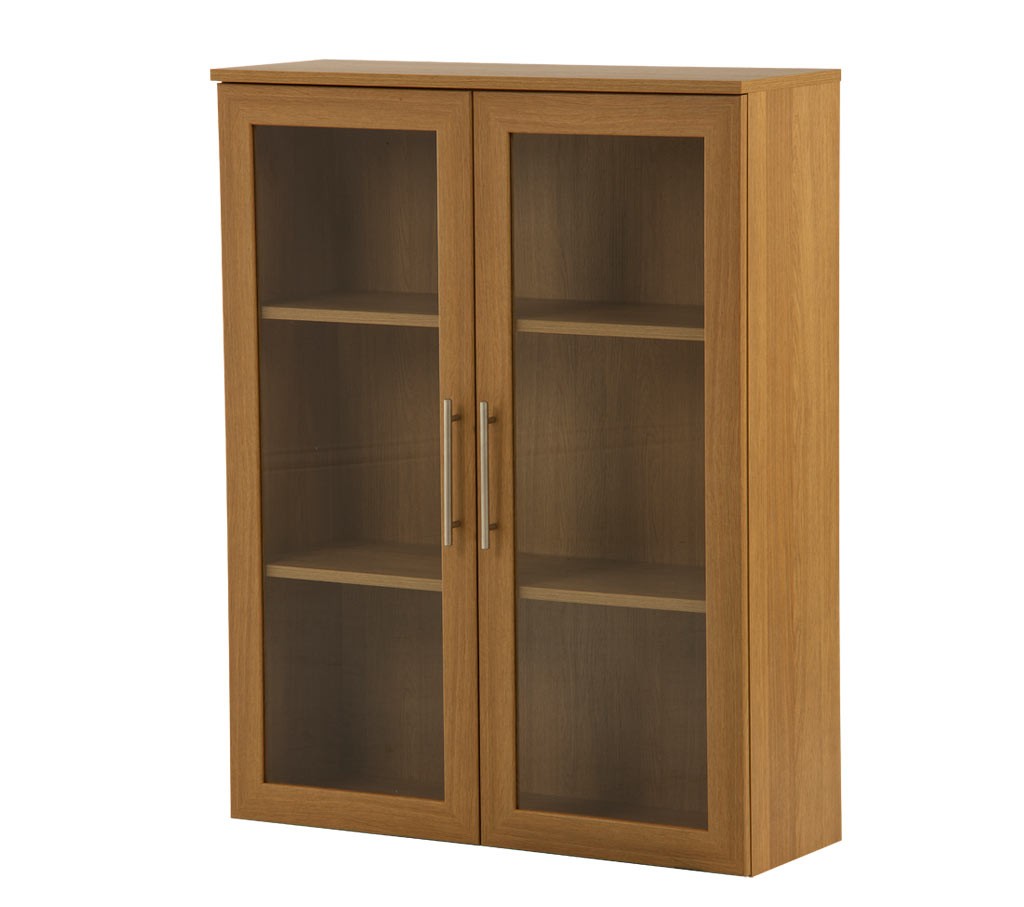 Antique glass front bookcase