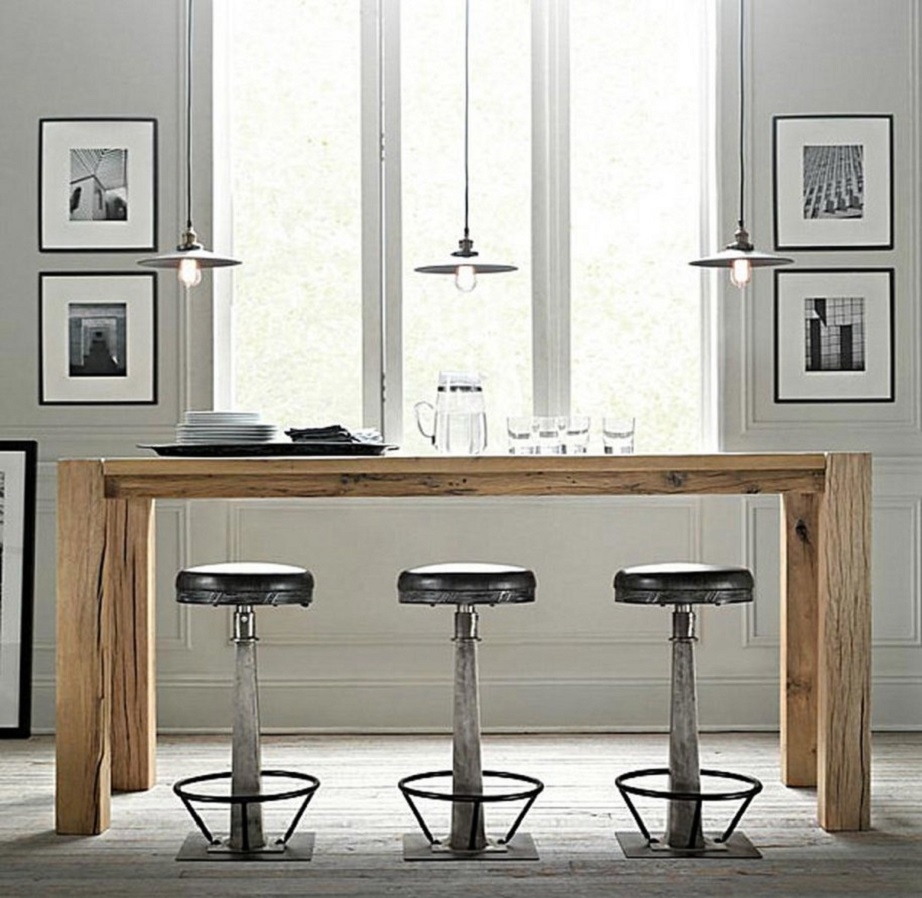 Bar style kitchen table