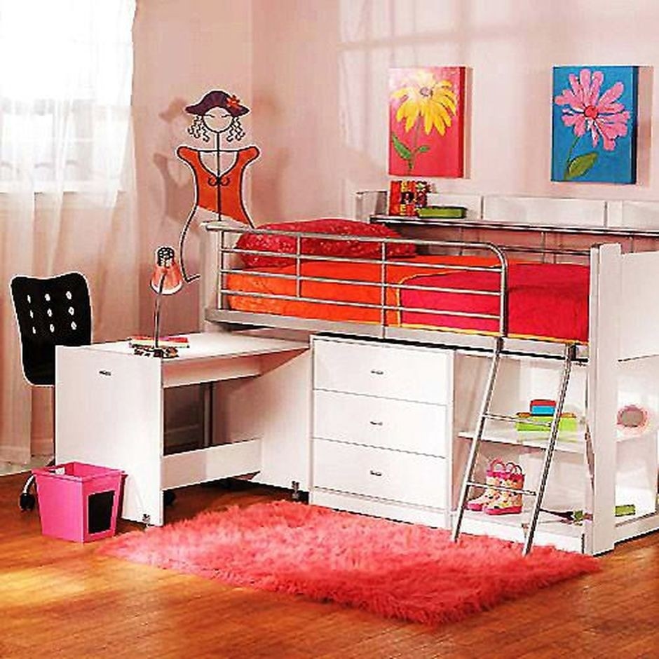 Loft bed girls