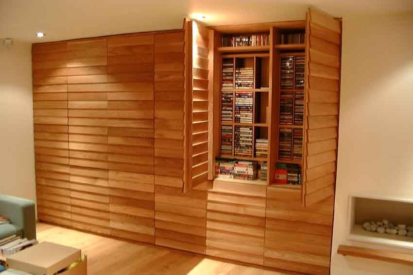 Modern dvd shelves