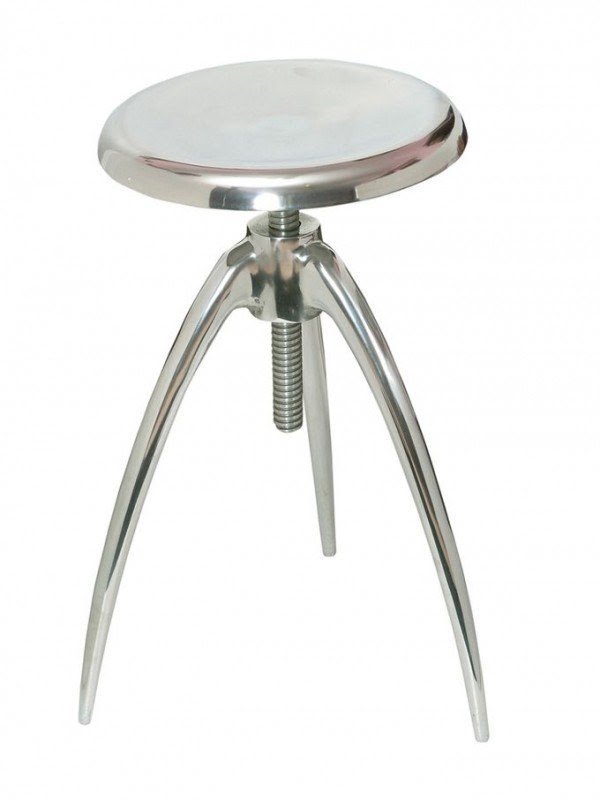 Wooden three legged stool