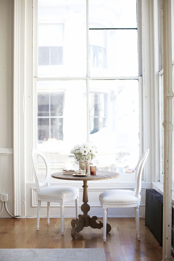 Indoor bistro tables
