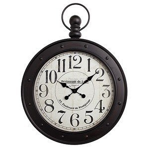 Large stopwatch wall clock