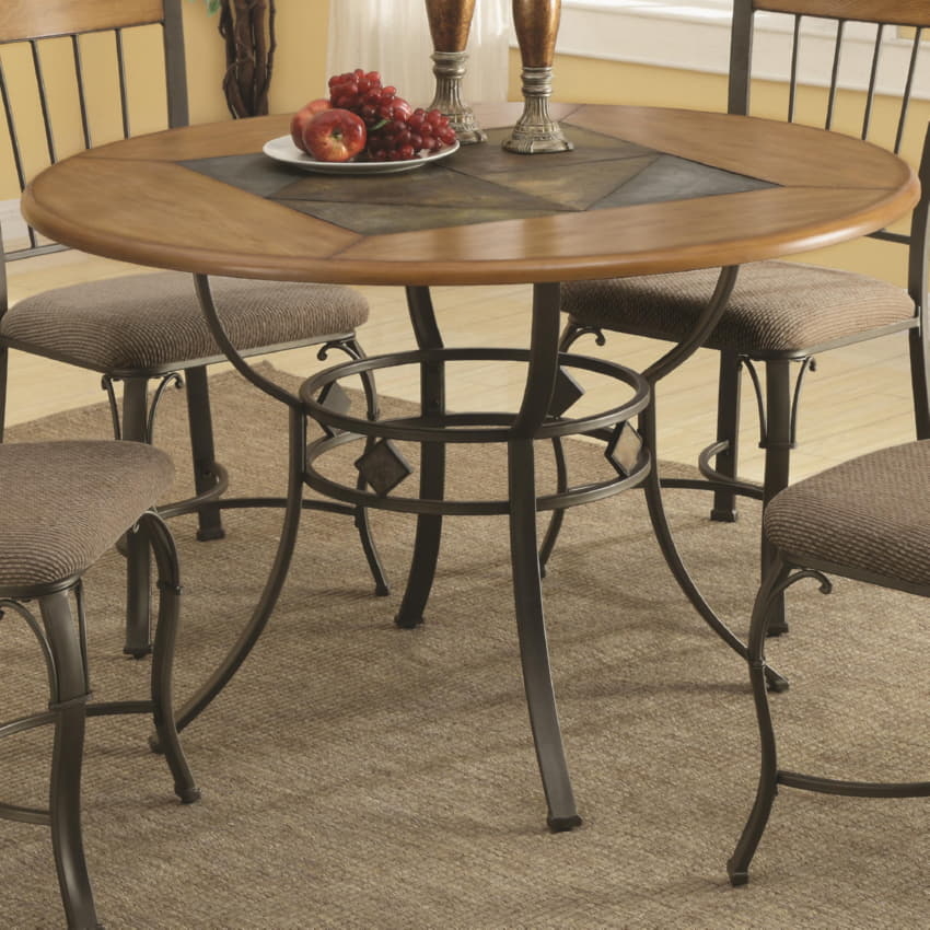 Rectangular dining table with 15 extension leaf dining tables coa