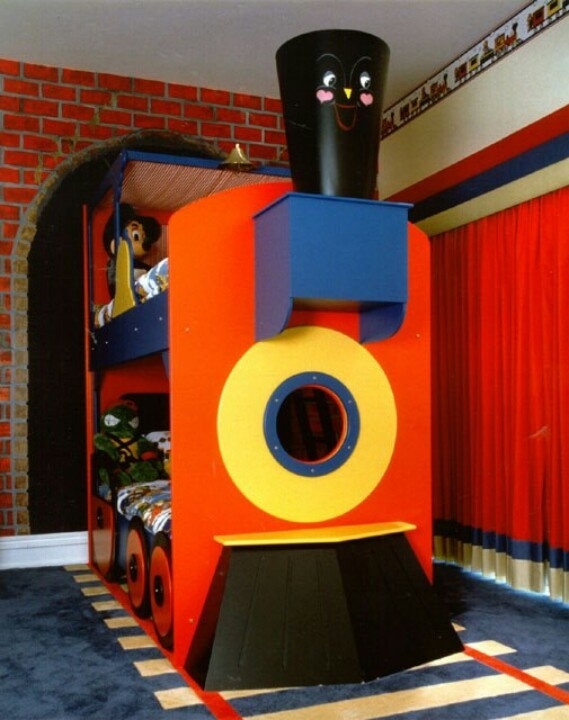 Train beds for kids