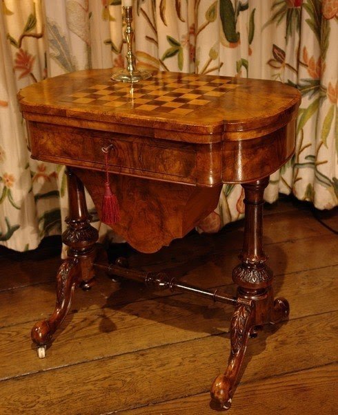 Antique game tables