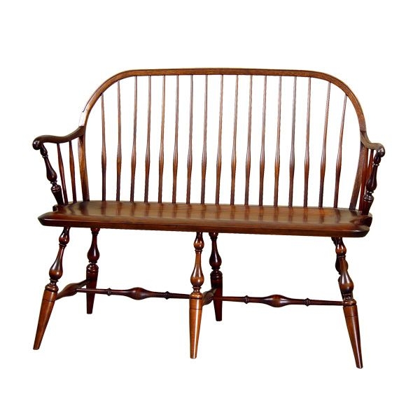Antique reproduction windsor chairs benches settees bowback settee