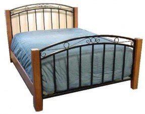 Iron and wood beds