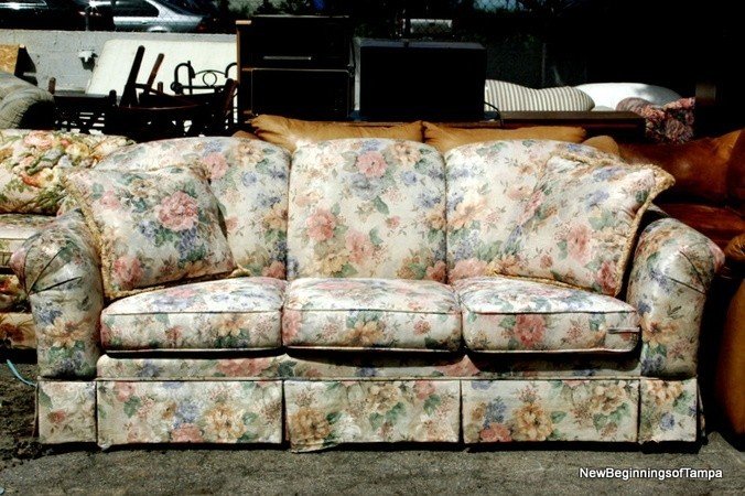 Print fabric sofas 1